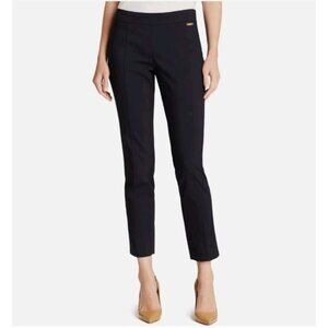 Tory Burch Wool Blend Skinny Pants Black
